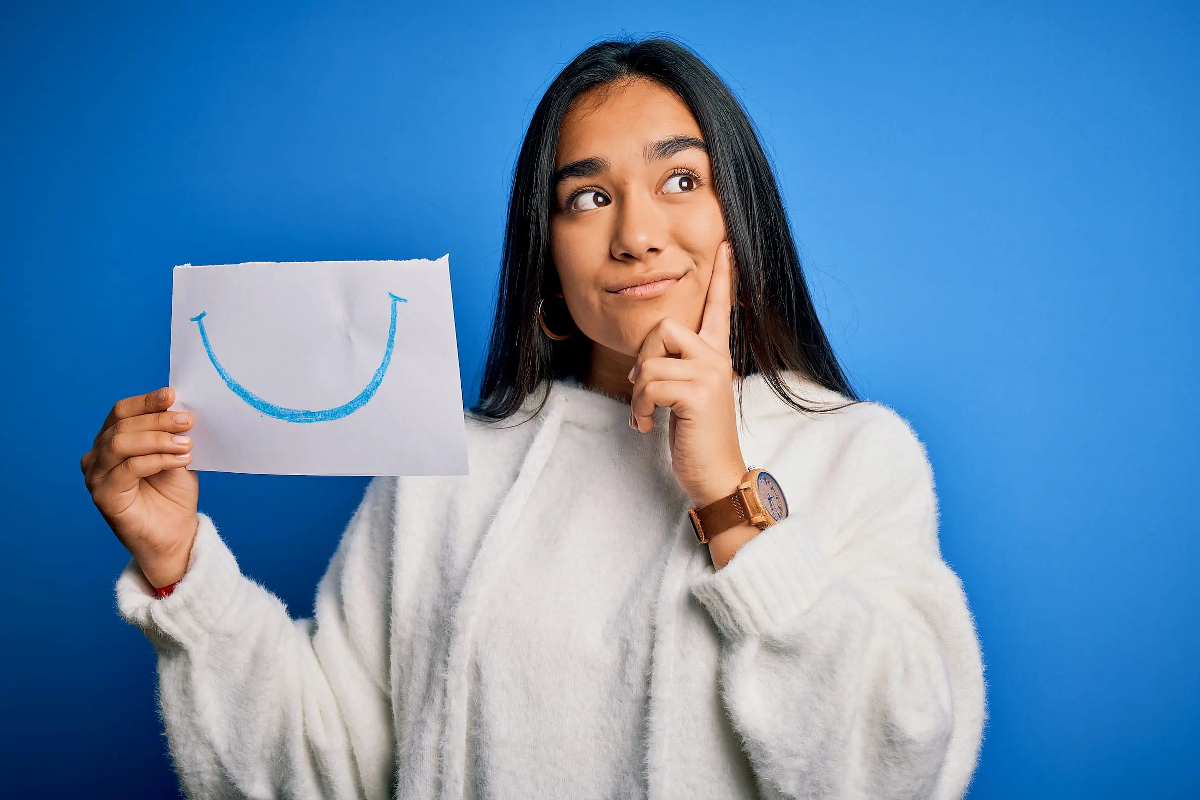 A girl wants braces. An image reflecting the approach of Orthodontic Design Co. Orthodontics in Madison and Huntsville, AL.